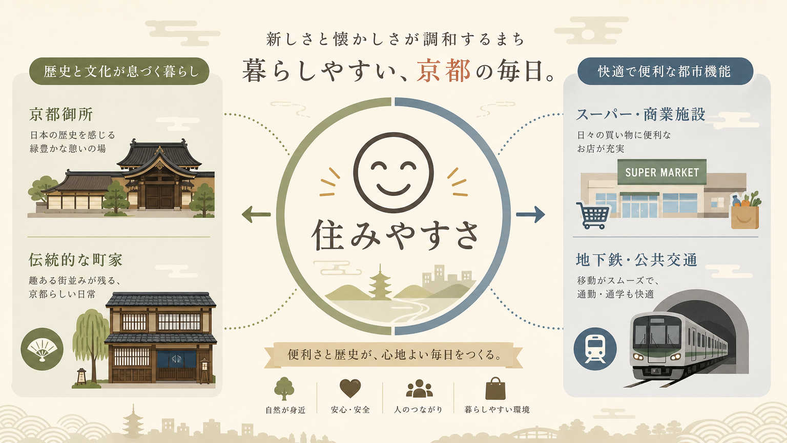 上京区の暮らし情報とは?住みやすさの結論